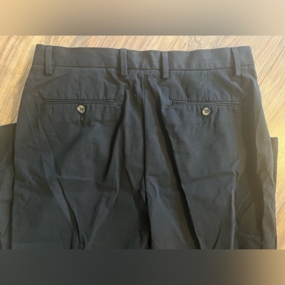 Men's Classic Fit Wrinkle-Resistant Suit Pants Flat Front Dress Pants sz 34 x 32 - Picture 4 of 6